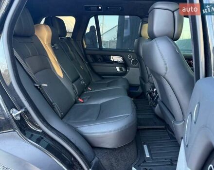 Чорний Ленд Ровер Рендж Ровер, об'ємом двигуна 5 л та пробігом 163 тис. км за 63000 $, фото 28 на Automoto.ua