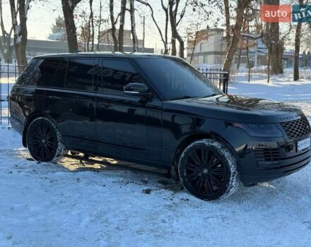 Чорний Ленд Ровер Рендж Ровер, об'ємом двигуна 5 л та пробігом 163 тис. км за 63000 $, фото 8 на Automoto.ua