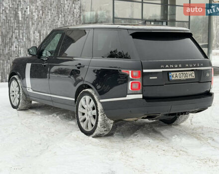 Черный Ленд Ровер Рендж Ровер, объемом двигателя 5 л и пробегом 163 тыс. км за 57000 $, фото 13 на Automoto.ua