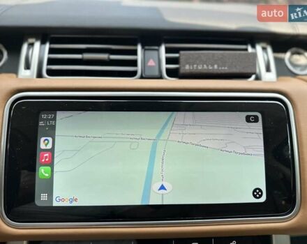 Чорний Ленд Ровер Рендж Ровер, об'ємом двигуна 5 л та пробігом 75 тис. км за 87000 $, фото 48 на Automoto.ua