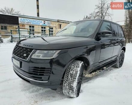 Черный Ленд Ровер Рендж Ровер, объемом двигателя 3 л и пробегом 113 тыс. км за 66000 $, фото 3 на Automoto.ua