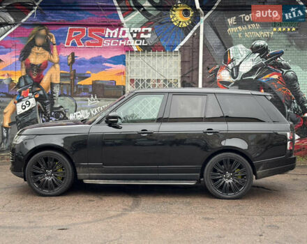 Черный Ленд Ровер Рендж Ровер, объемом двигателя 3 л и пробегом 112 тыс. км за 65000 $, фото 7 на Automoto.ua