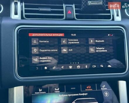 Чорний Ленд Ровер Рендж Ровер, об'ємом двигуна 5 л та пробігом 163 тис. км за 63000 $, фото 48 на Automoto.ua