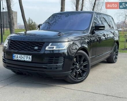 Черный Ленд Ровер Рендж Ровер, объемом двигателя 4.37 л и пробегом 119 тыс. км за 61900 $, фото 3 на Automoto.ua