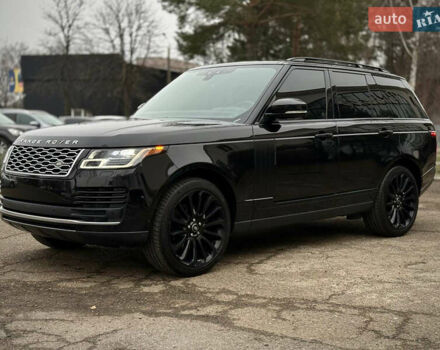 Черный Ленд Ровер Рендж Ровер, объемом двигателя 3 л и пробегом 145 тыс. км за 57000 $, фото 2 на Automoto.ua