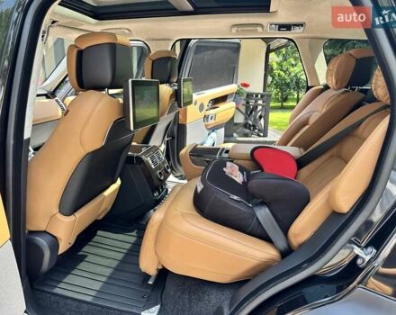 Чорний Ленд Ровер Рендж Ровер, об'ємом двигуна 5 л та пробігом 75 тис. км за 87000 $, фото 16 на Automoto.ua