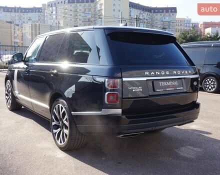 Черный Ленд Ровер Рендж Ровер, объемом двигателя 4.37 л и пробегом 127 тыс. км за 69999 $, фото 7 на Automoto.ua