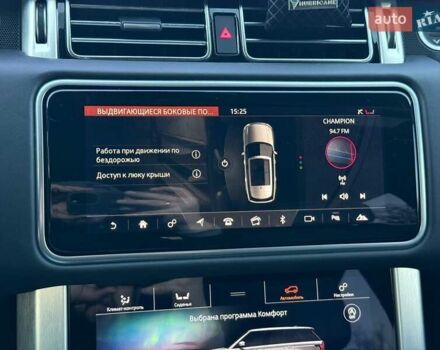 Чорний Ленд Ровер Рендж Ровер, об'ємом двигуна 5 л та пробігом 163 тис. км за 63000 $, фото 49 на Automoto.ua