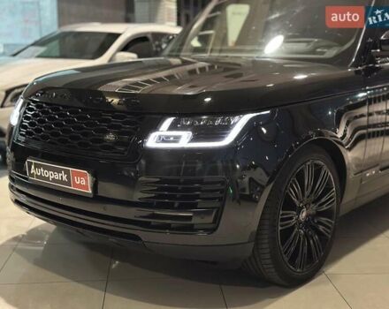 Чорний Ленд Ровер Рендж Ровер, об'ємом двигуна 5 л та пробігом 97 тис. км за 67490 $, фото 8 на Automoto.ua