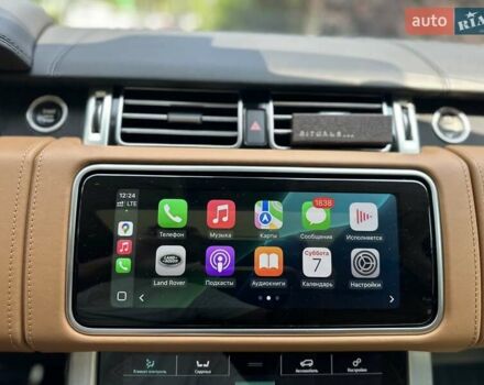 Чорний Ленд Ровер Рендж Ровер, об'ємом двигуна 5 л та пробігом 75 тис. км за 87000 $, фото 57 на Automoto.ua