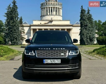 Черный Ленд Ровер Рендж Ровер, объемом двигателя 2.99 л и пробегом 77 тыс. км за 65999 $, фото 1 на Automoto.ua