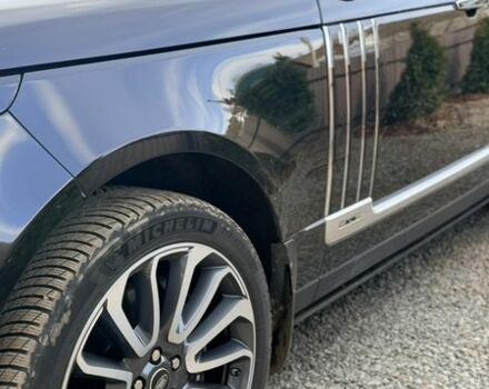 Черный Ленд Ровер Рендж Ровер, объемом двигателя 5 л и пробегом 78 тыс. км за 87000 $, фото 11 на Automoto.ua