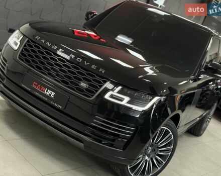 Черный Ленд Ровер Рендж Ровер, объемом двигателя 4.37 л и пробегом 139 тыс. км за 82500 $, фото 5 на Automoto.ua