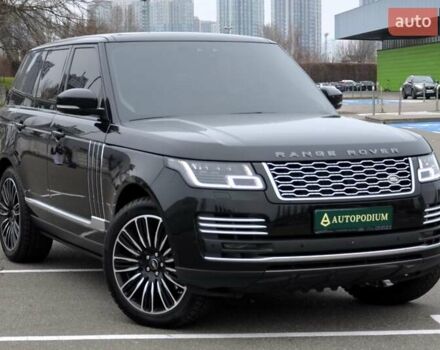 Чорний Ленд Ровер Рендж Ровер, об'ємом двигуна 5 л та пробігом 115 тис. км за 79999 $, фото 1 на Automoto.ua
