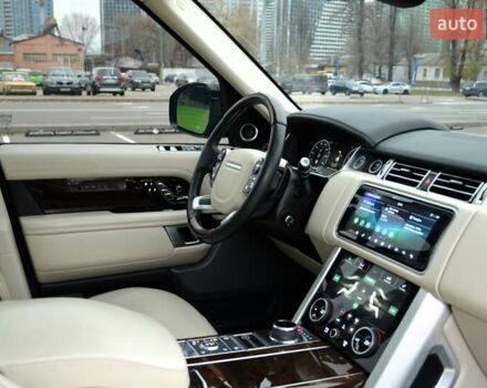 Чорний Ленд Ровер Рендж Ровер, об'ємом двигуна 5 л та пробігом 115 тис. км за 82999 $, фото 49 на Automoto.ua