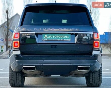 Чорний Ленд Ровер Рендж Ровер, об'ємом двигуна 5 л та пробігом 122 тис. км за 79999 $, фото 12 на Automoto.ua