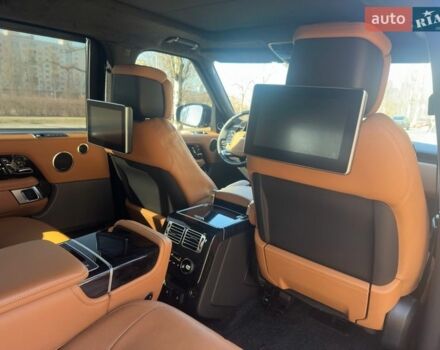 Черный Ленд Ровер Рендж Ровер, объемом двигателя 3 л и пробегом 34 тыс. км за 92900 $, фото 4 на Automoto.ua