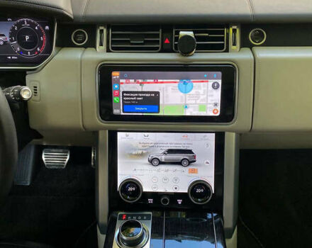 Черный Ленд Ровер Рендж Ровер, объемом двигателя 4.37 л и пробегом 61 тыс. км за 112000 $, фото 13 на Automoto.ua