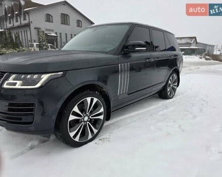 Чорний Ленд Ровер Рендж Ровер, об'ємом двигуна 5 л та пробігом 118 тис. км за 90000 $, фото 2 на Automoto.ua