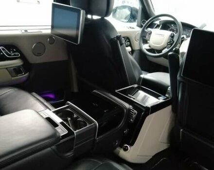 Черный Ленд Ровер Рендж Ровер, объемом двигателя 5 л и пробегом 113 тыс. км за 82000 $, фото 3 на Automoto.ua