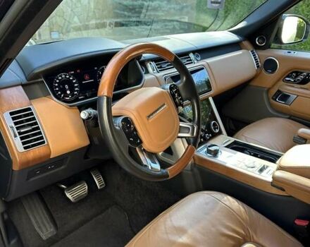 Ленд Ровер Рендж Ровер 2020 в Тернополе на Automoto.ua Черный Ленд Ровер Рендж Ровер, объемом двигателя 4.37 л и пробегом 143 тыс. км за 84999 $, фото 14 на Automoto.ua