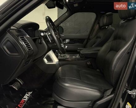 Черный Ленд Ровер Рендж Ровер, объемом двигателя 4.37 л и пробегом 139 тыс. км за 82500 $, фото 44 на Automoto.ua