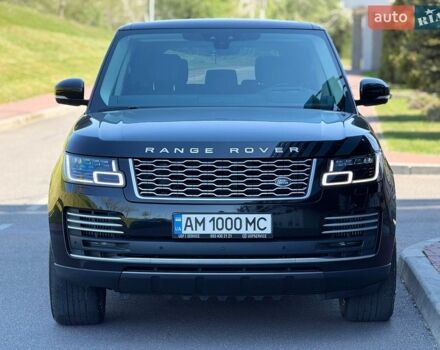 Чорний Ленд Ровер Рендж Ровер, об'ємом двигуна 4.37 л та пробігом 120 тис. км за 69900 $, фото 2 на Automoto.ua