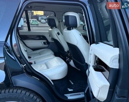 Черный Ленд Ровер Рендж Ровер, объемом двигателя 5 л и пробегом 125 тыс. км за 79900 $, фото 41 на Automoto.ua