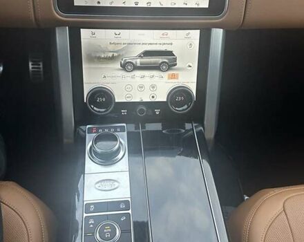 Черный Ленд Ровер Рендж Ровер, объемом двигателя 4.37 л и пробегом 29 тыс. км за 97000 $, фото 9 на Automoto.ua