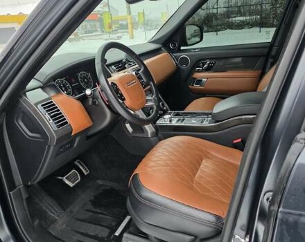 Чорний Ленд Ровер Рендж Ровер, об'ємом двигуна 5 л та пробігом 118 тис. км за 90000 $, фото 3 на Automoto.ua