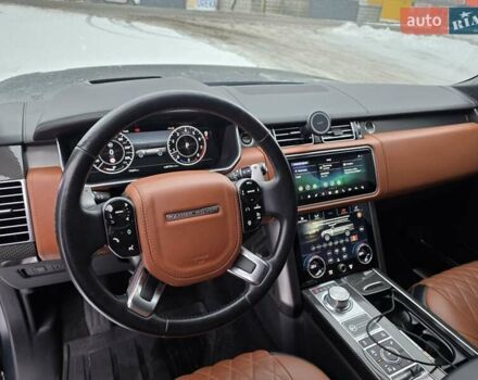 Чорний Ленд Ровер Рендж Ровер, об'ємом двигуна 5 л та пробігом 118 тис. км за 90000 $, фото 5 на Automoto.ua