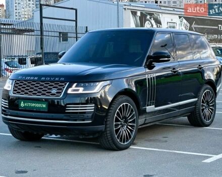 Черный Ленд Ровер Рендж Ровер, объемом двигателя 5 л и пробегом 125 тыс. км за 79900 $, фото 21 на Automoto.ua