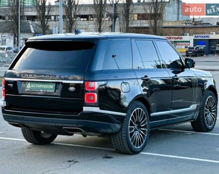 Чорний Ленд Ровер Рендж Ровер, об'ємом двигуна 5 л та пробігом 122 тис. км за 79999 $, фото 11 на Automoto.ua