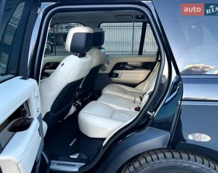 Черный Ленд Ровер Рендж Ровер, объемом двигателя 5 л и пробегом 125 тыс. км за 79900 $, фото 38 на Automoto.ua