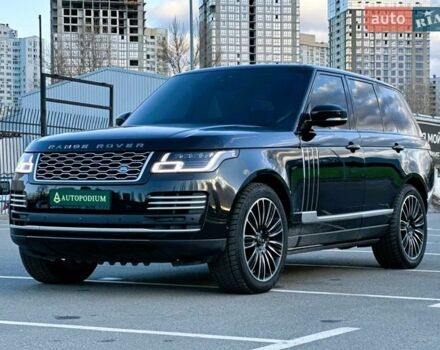 Чорний Ленд Ровер Рендж Ровер, об'ємом двигуна 5 л та пробігом 122 тис. км за 79999 $, фото 20 на Automoto.ua