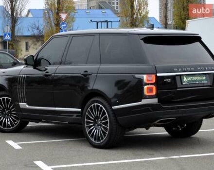Чорний Ленд Ровер Рендж Ровер, об'ємом двигуна 5 л та пробігом 115 тис. км за 82999 $, фото 5 на Automoto.ua