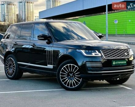 Чорний Ленд Ровер Рендж Ровер, об'ємом двигуна 5 л та пробігом 122 тис. км за 79999 $, фото 2 на Automoto.ua