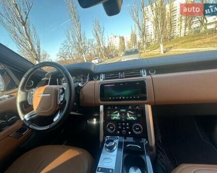 Черный Ленд Ровер Рендж Ровер, объемом двигателя 3 л и пробегом 34 тыс. км за 92900 $, фото 9 на Automoto.ua