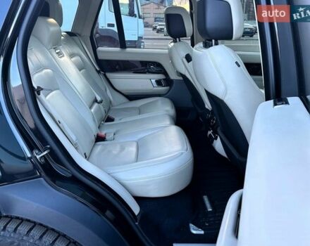 Черный Ленд Ровер Рендж Ровер, объемом двигателя 5 л и пробегом 125 тыс. км за 79900 $, фото 42 на Automoto.ua