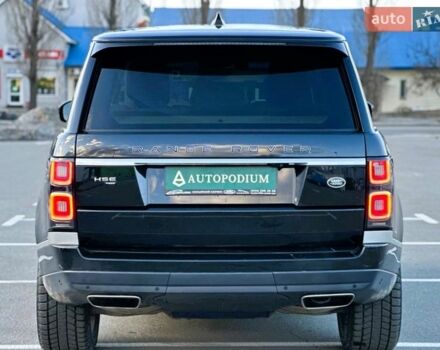 Черный Ленд Ровер Рендж Ровер, объемом двигателя 5 л и пробегом 125 тыс. км за 79900 $, фото 14 на Automoto.ua