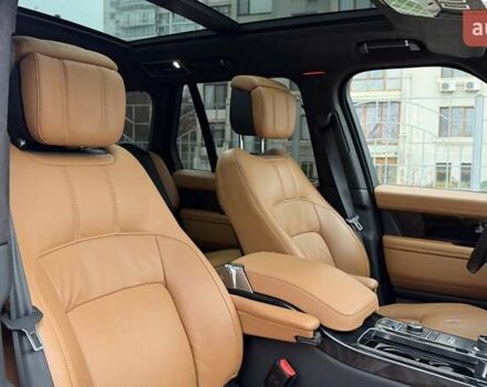 Черный Ленд Ровер Рендж Ровер, объемом двигателя 4.37 л и пробегом 52 тыс. км за 115000 $, фото 17 на Automoto.ua