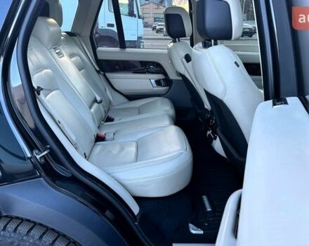 Чорний Ленд Ровер Рендж Ровер, об'ємом двигуна 5 л та пробігом 122 тис. км за 79999 $, фото 42 на Automoto.ua