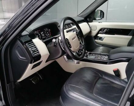 Черный Ленд Ровер Рендж Ровер, объемом двигателя 5 л и пробегом 113 тыс. км за 82000 $, фото 7 на Automoto.ua