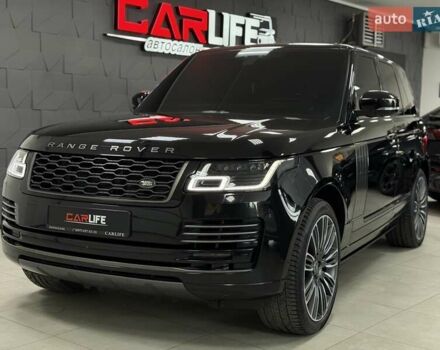 Черный Ленд Ровер Рендж Ровер, объемом двигателя 4.37 л и пробегом 139 тыс. км за 82500 $, фото 9 на Automoto.ua