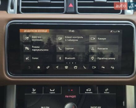 Чорний Ленд Ровер Рендж Ровер, об'ємом двигуна 4.4 л та пробігом 202 тис. км за 68900 $, фото 27 на Automoto.ua