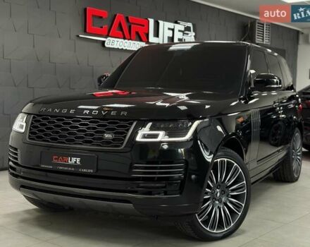 Черный Ленд Ровер Рендж Ровер, объемом двигателя 4.37 л и пробегом 139 тыс. км за 82500 $, фото 1 на Automoto.ua