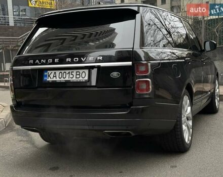 Чорний Ленд Ровер Рендж Ровер, об'ємом двигуна 3 л та пробігом 100 тис. км за 63000 $, фото 8 на Automoto.ua