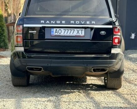 Черный Ленд Ровер Рендж Ровер, объемом двигателя 5 л и пробегом 78 тыс. км за 87000 $, фото 16 на Automoto.ua