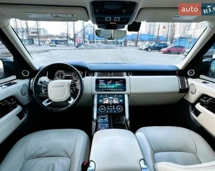 Черный Ленд Ровер Рендж Ровер, объемом двигателя 5 л и пробегом 125 тыс. км за 79900 $, фото 50 на Automoto.ua