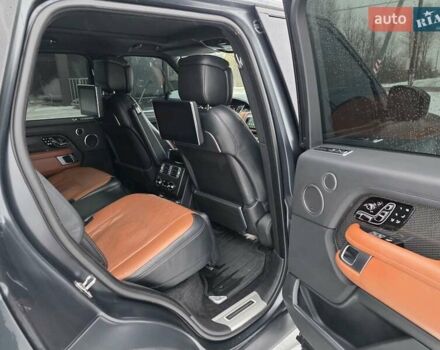 Чорний Ленд Ровер Рендж Ровер, об'ємом двигуна 5 л та пробігом 118 тис. км за 90000 $, фото 9 на Automoto.ua